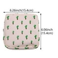 thumbnail image 2 of 2 Pack Sanitary Napkin Towels Storage Bag Portable Pantyliners Bag with Zipper Makeup Bag, 2 of 8
