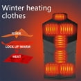 thumbnail image 4 of Heated Outdoor Jacket for Men and Women - USB Warmer Vest for Cycling and Outdoor Activities, 4 of 6