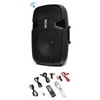 Pyle PPHP122BMU 800W Portable Bluetooth PA DJ Loudspeaker Speaker + Accessories