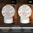thumbnail image 3 of Naloa Abstract Marble Texture Acrylic LED Night Light Custom LED Lights Personalized Nightlight Customized Gifts for Family Couples Friends, 3 of 9