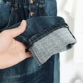 thumbnail image 4 of Plus Size Jeans Femme Harem Pants Loose Boyfriend Denim Jeans Streetwear Trousers Women, 4 of 7