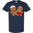 thumbnail image 3 of Inktastic Gingerbread Couple T-Shirt, 3 of 5