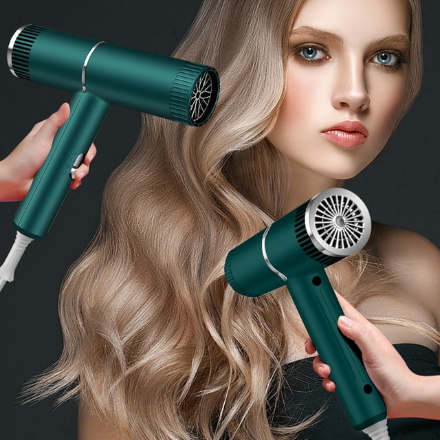 TIMIFIS Hair Dryer, Lightweight Travel Hair Dryer For Normal And Curly Hair, Including Curly Hair Styling Nozzle Hair Dryer Smart Inverter High Power -