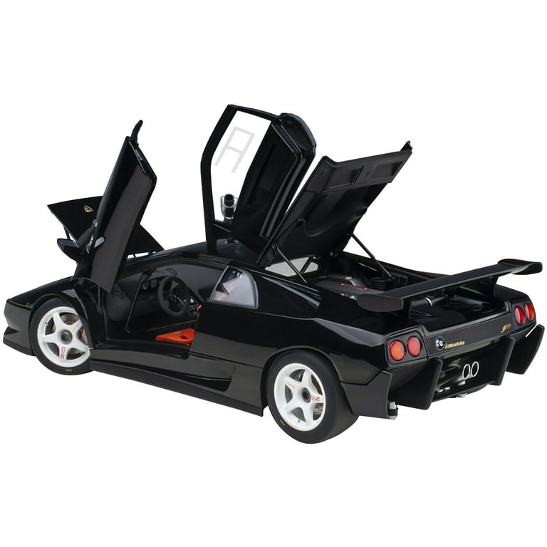 Diecast Lamborghini Diablo SV-R Deep Black 1/18 Model Car by Diecast Lamborghini Diablo SV-R Deep Black 1/18 Model Car by