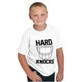 thumbnail image 4 of Football Athlete Helmet Hard Knocks Boys Kids T Shirt Tees Tops Teen Brisco Brands L, 4 of 6