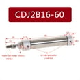 thumbnail image 1 of Pneumatic Air Cylinder Double Acting Single Rod 16mm Bore 10~150mm Stroke ,Double Acting, 1 of 6