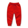 thumbnail image 1 of Odeerbi 1-10 Años Niños Niñas Algodón Pantalones Workout Athletic Deportes Jogger Pantalones Color Sólido Cintura Elástica Casual Joggers, 1 of 4