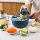 thumbnail image 2 of Cortador de verduras multifuncional, cortador de verduras multifuncional 12 en 1 Cortador de verduras multifuncional de primera línea, 2 of 5