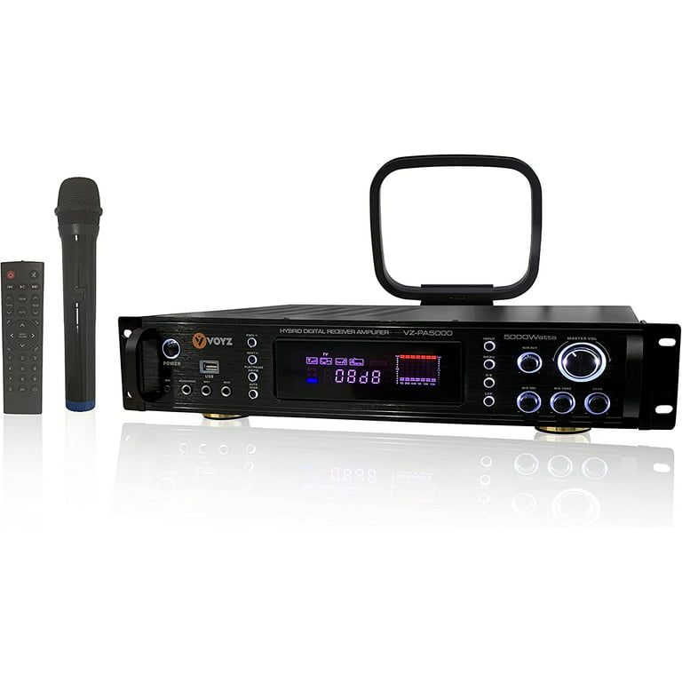 Pyle Portable CD Player Bluetooth Boombox Speaker - AM/FM Stereo Radio & Audio Sound, Supports CD-R-RW/MP3/WMA, USB, Aux, Headphone, LED Display, AC
