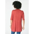 thumbnail image 2 of Roaman's Women's Plus Size Embroidered Swing Tunic, 2 of 4