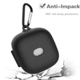 thumbnail image 4 of lanema Silicone Protective Case For Earbuds Cover Skin With Carabiner, 4 of 15