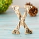 thumbnail image 2 of Madera Maciza 26 Letras Del Alfabeto Letras de Marquesina Letrero Flotante de X, 2 of 9