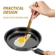 thumbnail image 4 of EeaseMX Sartén antiadherente para el hogar, ideal para cocinar huevos, tortitas, tortillas y filetes, ideal para restaurantes (16 cm de diámetro)., 4 of 7