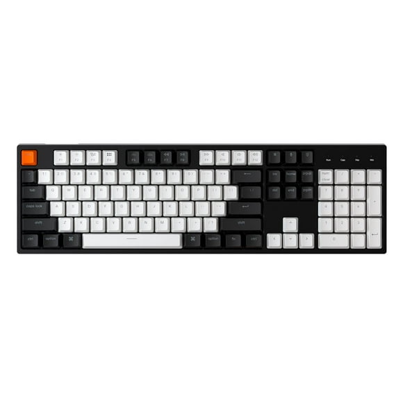 Teclado Mecánico Cableado Keychron C2 Tamaño Completo RGB Interruptores Marrones