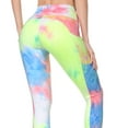 thumbnail image 2 of POPYOUNG Colorful Tie-Dye Yoga Pants for Women with Pockets High Waisted Leggings with Pockets for Women Workout Leggings for Women XL, 2 of 5