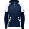 thumbnail image 4 of Holloway Sportswear 3XL Retro Grade Jacket Navy/White 229561, 4 of 5