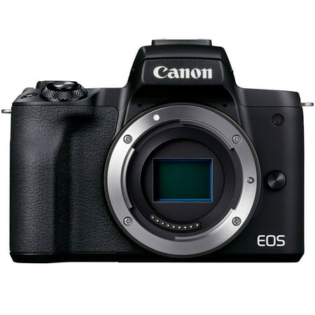 Canon EOS M50 Mark II 24.1 Megapixel Digital SLR Camera Body Only, Black
