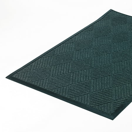 Super Soaker Diamond Mat - Crown Super-Soaker Diamond Mat, Polypropylene, 34 x 58, Slate -CWNS1R035ST