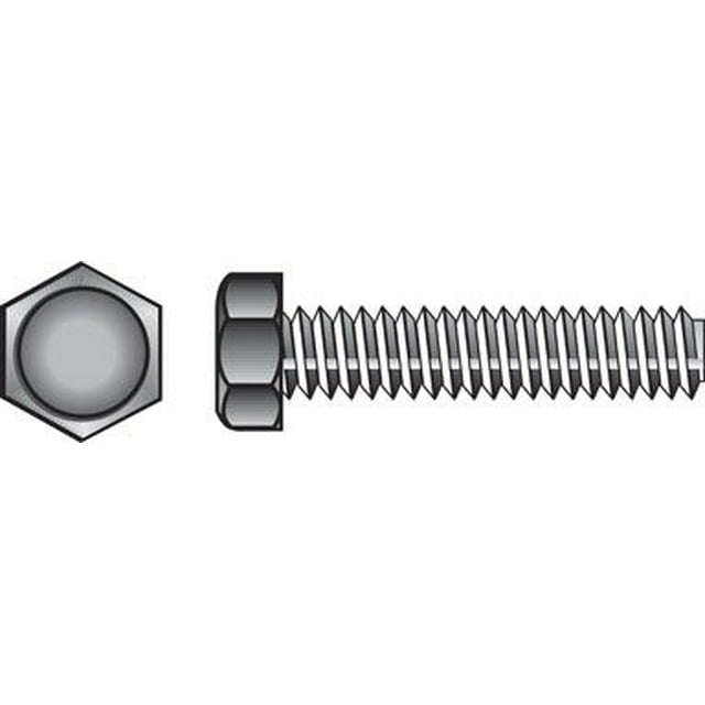 Tornillo hexagonal Hillman de acero zincado, 1/2 x 3-1/2 pulgadas, paquete de 25