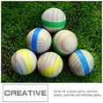 thumbnail image 3 of DEBGFS 1 Set French Style Bocce Game Wood Balls for Children Summer Activities 2.8in, 3 of 8