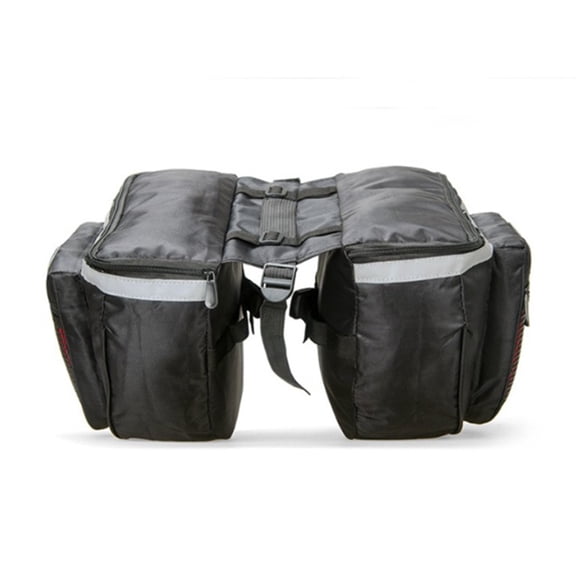 7829 Double Side Bicycles Saddles Bag Bicycles Rear Rack Bag Water Resistant Luggage Carriers Bike Rack Tail Bag Easy to Use