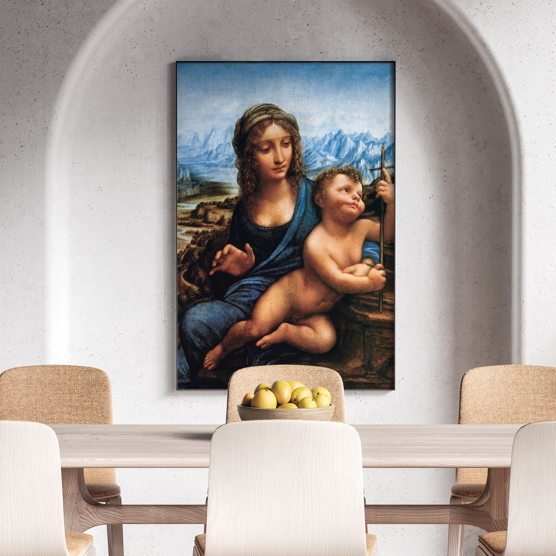 Madonna of the Yarnwinder 1501 Leonardo da Vinci Premium Fine Art