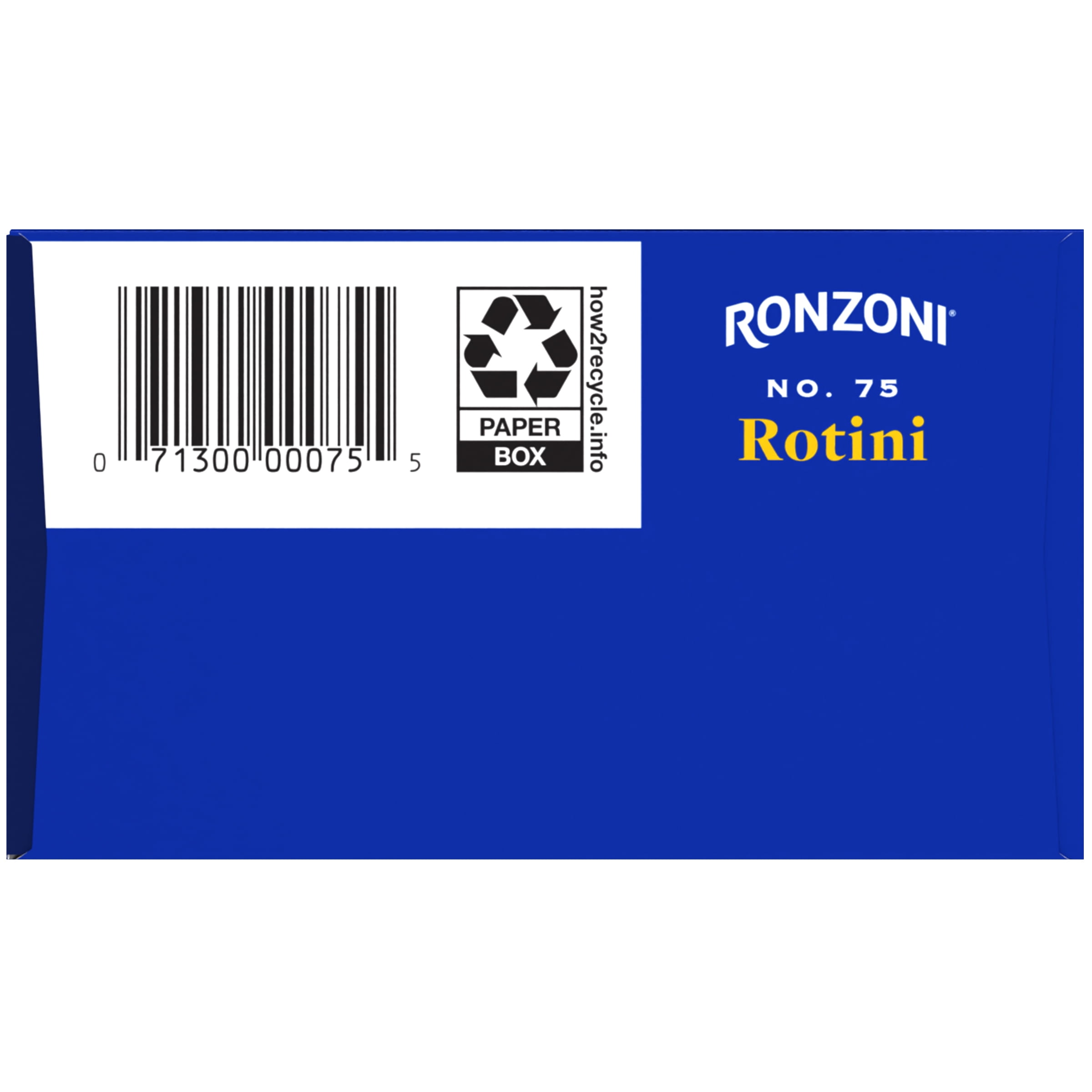 (2 pack) Ronzoni Rotini, 16 oz, Non-GMO Spiral Corkscrew Pasta, (Shelf Stable) Carton Box