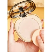 Makeup Compact with Double Pressed Powder