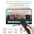 thumbnail image 4 of Amdohai G20 2.4GHz Wireless with USB Receiver Gyroscope Voice Control Handheld Remote Control for Computer Projector STB Android Smart TV HTPC Black, 4 of 7