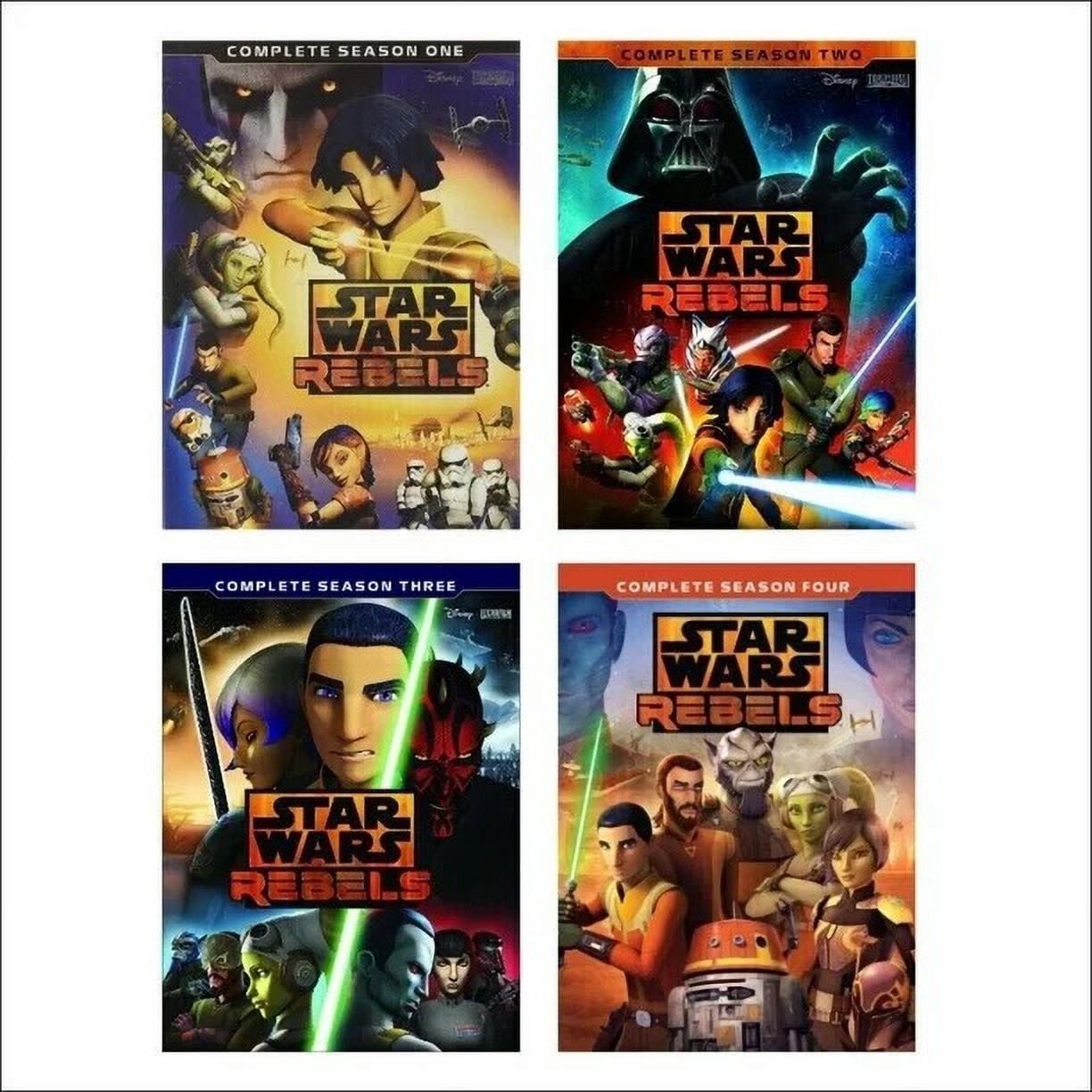 Star Wars Rebels Complete Series Seasons 1-4 (DVD) - Walmart.com