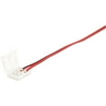 thumbnail image 2 of ABI 10mm 6-Inch 2-wire Solderless Flexible Coupler for 5050 LED Strip Light PCB (50-Pack), 2 of 2