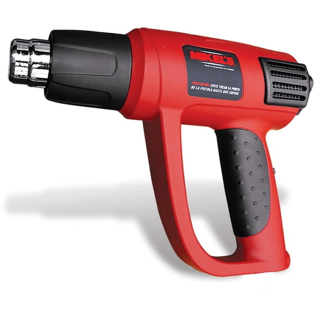 Pistola de Calor MIKELS 2 Rangos Calor Color Rojo Potencia 1500w Voltaje 120v