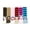 A-ASST (Toe Socks), variant on 6-PACK Couver Women's Warm Soft Polyester Winter Toe Socks, Animal Multi-Color Stripe Pattern, 9-11