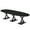 Black Cypress w/Matte Black Base no Electric, variant on 12 Person Boat Oval Conference Table With X Bases Power And Data Units