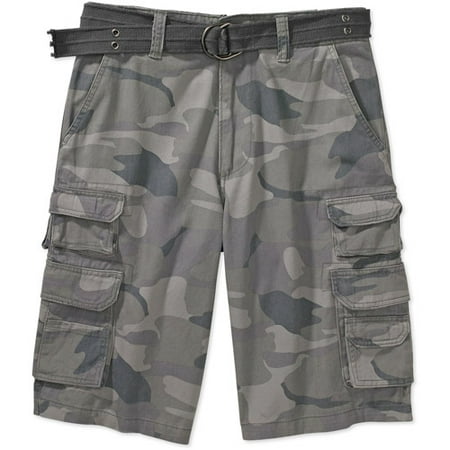 Op - Men's Belted Cargo Camo Shorts - Walmart.com