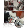 thumbnail image 4 of 2 Inch Black Silent Stemless Caster - Replacement Chair Wheels For Office Chairs - niture Casters - 5pcs, 4 of 5