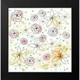 thumbnail image 2 of Ogren, Sarah 15x15 Black Modern Framed Museum Art Print Titled - Floral, 2 of 5