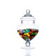 thumbnail image 1 of Botes de boticario con forma de corazón de cristal transparente con forma de estrella de diamante, 800 ml, 1 of 8