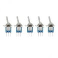 thumbnail image 1 of Miulika Premium 3PDT Triple-Pin PCB Lug Switch Bundle , Blue, 2 Pcs, 1 of 8