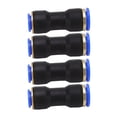 thumbnail image 3 of Quick Pipe Fittings, 2/3in 4/7in  Sealing Straight Reducer Connector  For PU Hose Nylon Tube, 3 of 8
