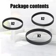 thumbnail image 3 of 18PCS Replacement Vacuum Belt Set for ProHeat 2x Revolution Cleaner Models 1986,1964,2007,2007P, 3 of 8