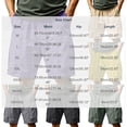 thumbnail image 3 of hlysgo Men's Quick Dry Cargo Shorts Big and Tall Drawstring Lightweight Breathable Short Sports Outdoor Shorts with Zipper Pockets Yellow,M, 3 of 6