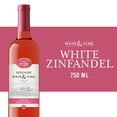 thumbnail image 2 of Main and Vine White Zinfandel, Pink Wine, 750ml, 10% ABV, 2 of 9