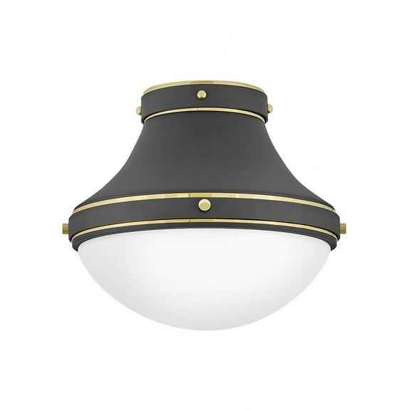 Hinkley Lighting - Oliver - 1 Light Flush Mount In Traditional and Transitional