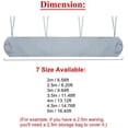 thumbnail image 2 of Protective Cover for Awnings Waterproof Awning Cover for Winter Storage (2.5 M) Gray, 2 of 5