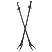 ibasenice 2pcs Aquascaping Tweezers Long Black for Feeding Animals in Aquarium