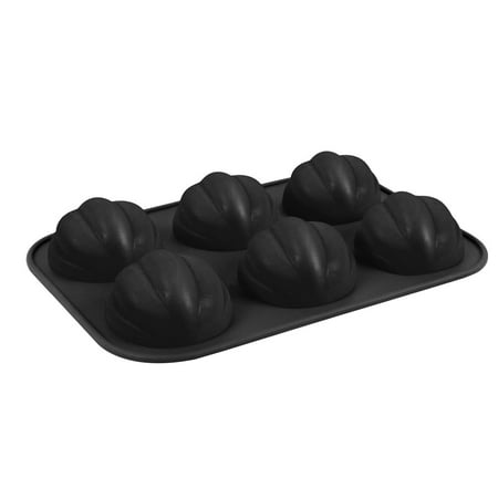 

GuliriFei Halloween Pumpkin Cake Mold Food Grade Silicone Multicolor Cup Cakes Moulds for Home Party Birthday Family Dinner