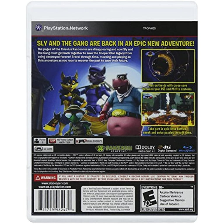 Sly Cooper: Thieves In Time - Playstation 3 