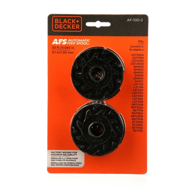 NEW 3 pack Black & Decker Automatic Feed Spools Spools .065 AF