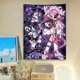 thumbnail image 1 of Tela de fondo de la serie Kawaii Sanrio Punk, tapiz de dibujos animados lindo, decoración para dormitorio de niña, tela colgante, 1 of 4